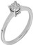 0.30 Ct. Tektaş Görünümlü Pırlanta Yüzük 0417R0145 2