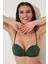 Koyu Yeşil Basic Super Sexy Bikini Üstü 3