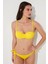 Sarı Basic Pop Bikini Üstü 2
