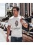 Unisex Beyaz Ön Dijital Baskılı T-Shirt 1