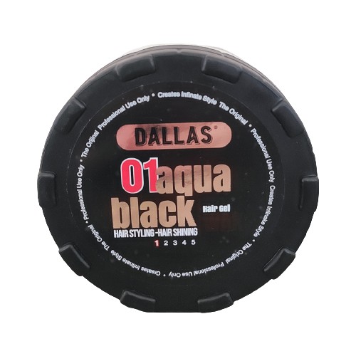 Dallas Aqua Black Hair Gel Wax 150 ml Fiyatı Taksit Seçenekleri