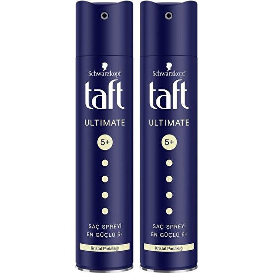 Taft Ultimate Sprey 250 ml x 2 Adet