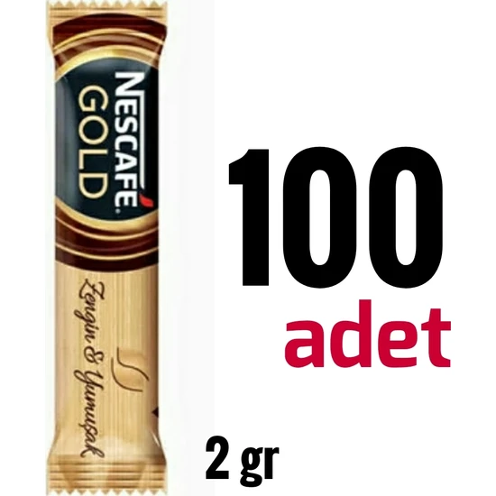 Nescafe Gold 2 gr x 100 Adet