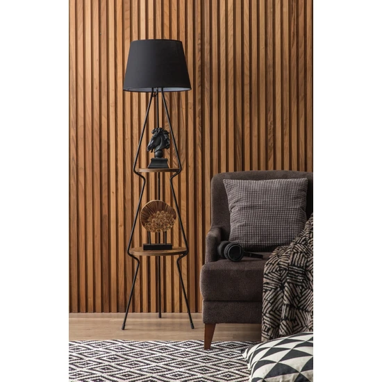 Boccalı Design Mona Raflı Lambader