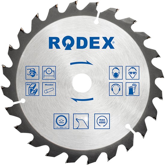 Rodex 250 x 30 x 2,8 mm 60 Diş Daire Testere Bıçağı