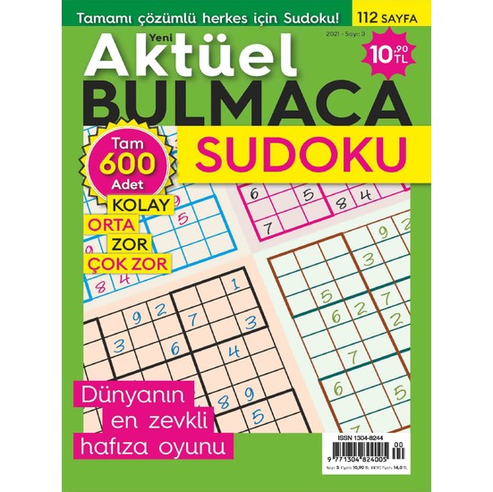 Aktüel Sudoku Bulmaca