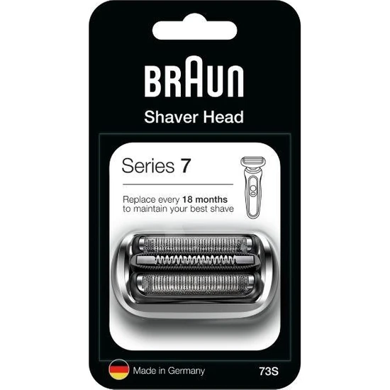 Braun Series 7 73S Tıraş Makinesi Yedek Başlığı - Gümüş