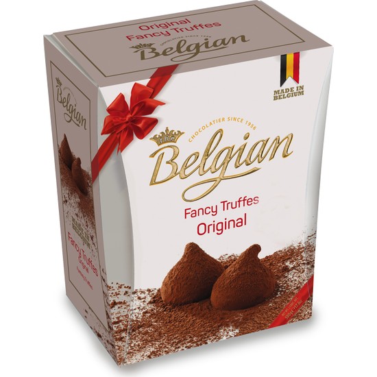 Belgian Kakao Kaplı Trüf Belçika Çikolatası Truffes Kakaolu Çikolata 200 gr