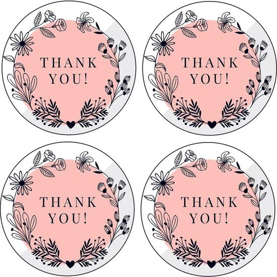 Tellgraf Thank You Sticker (4X4CM)