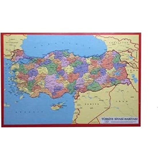 Kızılkaya Türkiye Siyasi Harita Puzzle