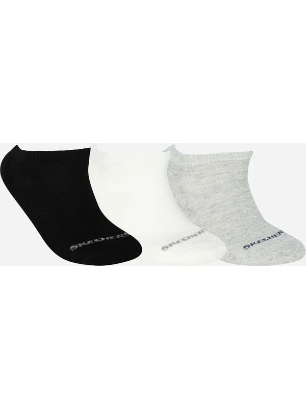 Skechers Socks U Padded Low Cut Sock  Çok Renkli Çorap - S192137-900