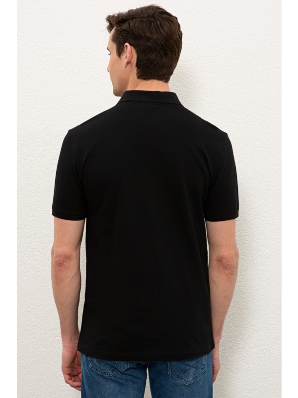 Black polo t shirt back - bvagin.nl