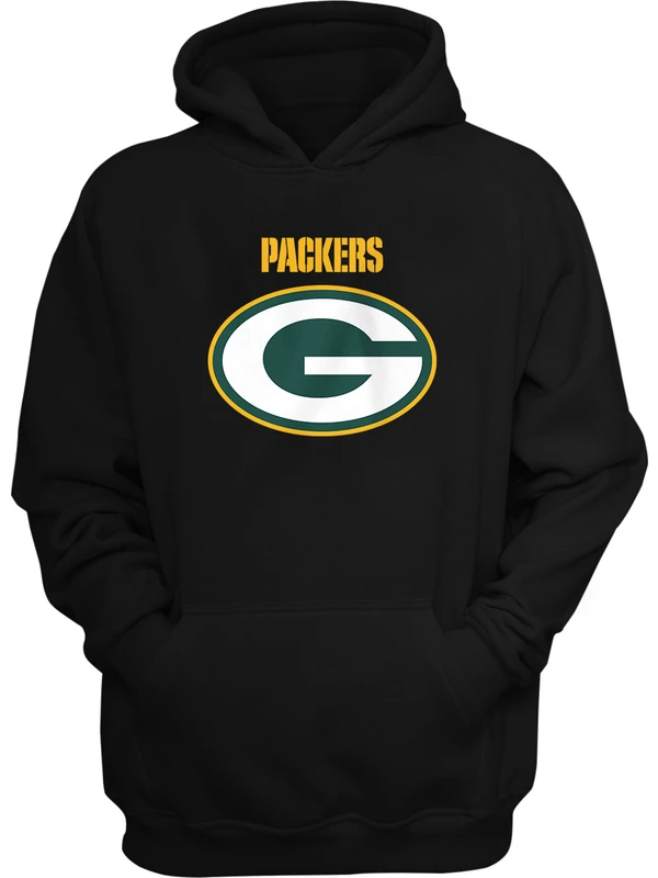 Green Bay Packers Nike Women's Lightweight Performance Hooded Top - Black