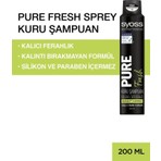 Syoss Pure Fresh Kuru Şampuan - Arındırıcı Etkisiyle, Parabensiz ve Vegan, Normal Saçlar İçin, 200 ml