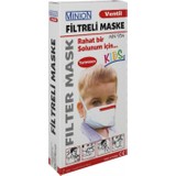Minion Maske Ventil Çocuk 2 Li Filtreli