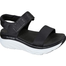 Skechers D'LUX WALKER - NEW BLOCK Kadın Siyah Sandalet - 119226 BLK