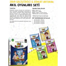 4 Boyut Yayınları 8+ Yaş 4 Boyutlu Zeka Geliştirici ve Dikkat Arttıran Akıl Oyunları Seti