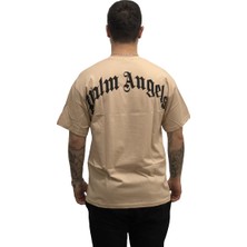 Amor Man Palm Angels Dijital Baskılı Pamuk Ter Tutmayan Oversize Ultra Hafif Erkek Tshirt