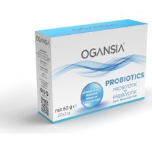 Ogansia Probiyotik ve Prebiyotik Takviye Edici Gıda 60 g 20x3 g