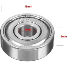 Dünya 10 Adet 626ZZ Rulman - Metal Mühürlü Çok Amaçlı Bilya Rulman - 6X19X6 Ölçülerinde