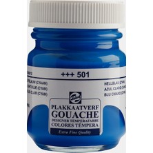 Talens Guaj Boya Tüp 501 Light Blue Cyan 16 ml
