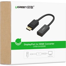 Ugreen Displayport To HDMI 1080P Dönüştürücü Adaptör Siyah
