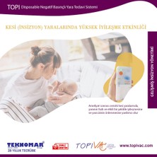 Teknomar Topıvac Topi A200 Mobil Disposable Insizyon Npwt Vakum Yardımlı Yara Bakım Tedavi Seti