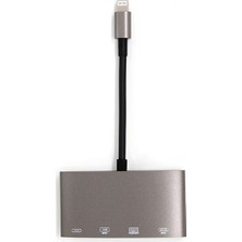 Dybox 4in1 Lightning To USB Kamera Adaptörü SS-NK1040S