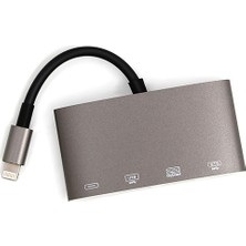 Dybox 4in1 Lightning To USB Kamera Adaptörü SS-NK1040S