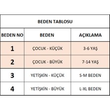 Heybez Deniz Mavi Marble Bez Maske (1) 3-6 Yaş