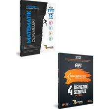 Rasyonel Yayınları TYT Matematik 12'li Branş Deneme - AYT Sayısal 4'lü Deneme