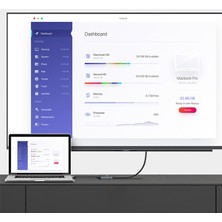 Dybox 4K HDMI To Type-C Dönüştürücü Adaptör 60Hz 20CM