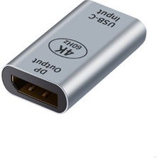 Dybox Usb-C Input Dp Output 4K Dönüştürücü Adaptör 60H