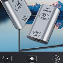 Dybox Usb-C Input Dp Output 4K Dönüştürücü Adaptör 60H