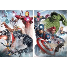 Educa Puzzle 2X500 Marvel Mania 17994