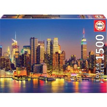 Educa Puzzle 1500 Parça Manhattanda Gece 18466