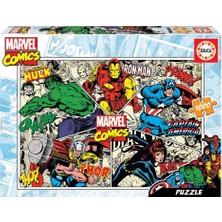 Educa Puzzle 1000 Parça Marvel Kahramanları Karikatür 18498