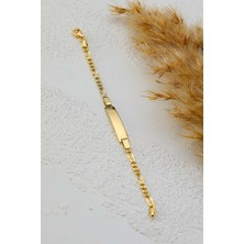 Prenses Pırlanta Çocuk 14 Ayar Altın Künye