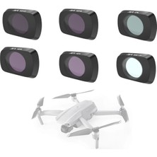 Profisher Djı Mavic Air 2 Lens Filtre Mcuv Cpl Nd4 Nd8 ND16 ND32 6 Lı Set