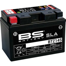 BS Battery YTZ14S BTZ14S Sla 12 V 11.2 10H 11.8 20H Amper Motosiklet Akü