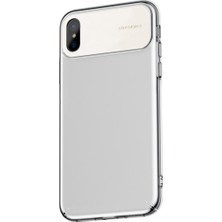 Baseus Comfortable Series Apple iPhone Xs Max Kılıf WIAPIPH65-SS Beyaz