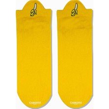 Carnaval Socks Muz Bilek Nakışlı Desenli Patik Spor Çorap