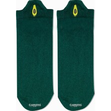 Carnaval Socks Avakado Bilek Nakışlı Desenli Patik Spor Çorap