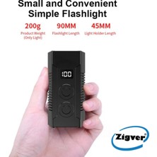 Zigver Majia Pro Germany 750 Lümen Su Geçirmez Bisiklet Farı