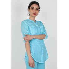 Balins Vual Esmira Gömlek Mavi