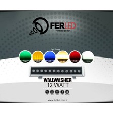 Ferled Wallwasher 6W 20CM.