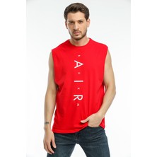Superlife Bisiklet Yaka Kolsuz Tshirt