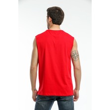 Superlife Bisiklet Yaka Kolsuz Tshirt