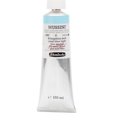 Schmincke : Mussini : Artist Yağlı Boya : 150 ml : Seri 2 : 485 Royal Blue Light