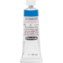 Schmincke : Mussini : Artist Yağlı Boya : 35 ml : Seri 5 : 480 Cobalt Blue Light